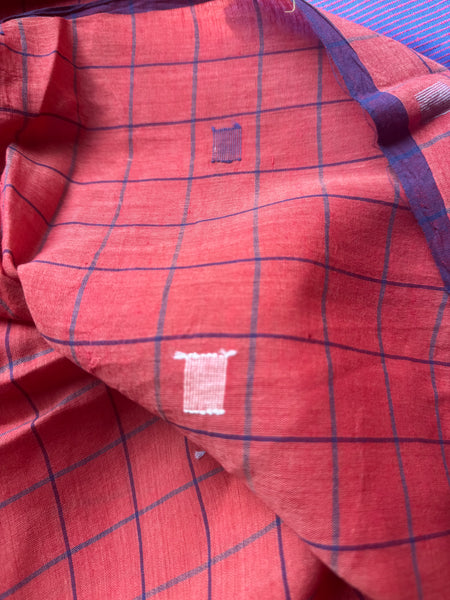 ताना-बाना- Cotton Handwoven Jamdani Saree