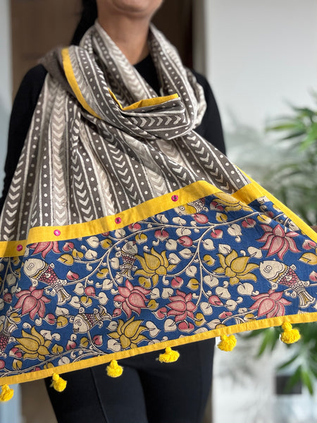 Neer Vaani - Patchwork Stole
