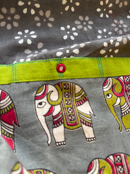 Gajraaj- Patchwork Stole
