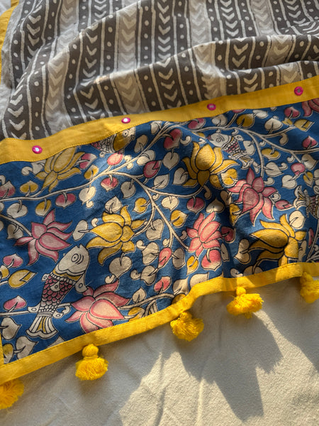 Neer Vaani - Patchwork Stole