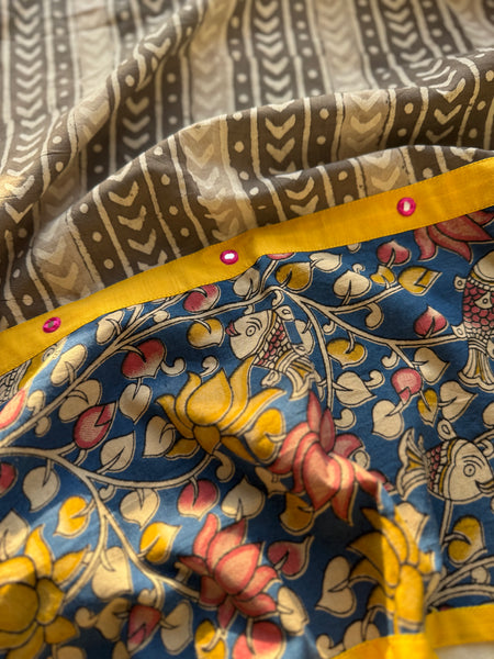 Neer Vaani - Patchwork Stole