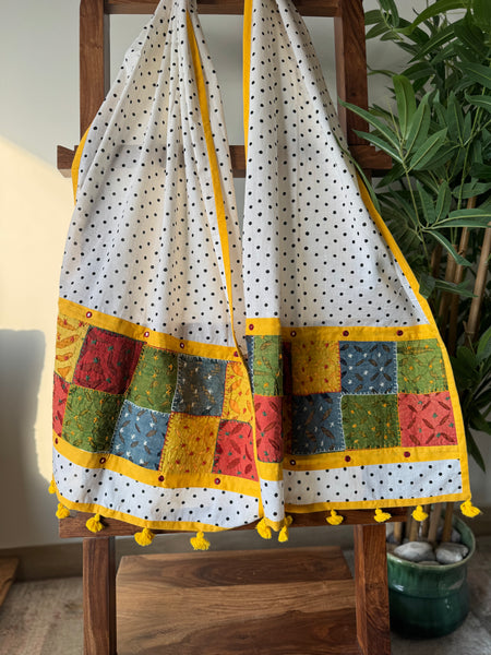 Threads Of Village - Patchwork Stole