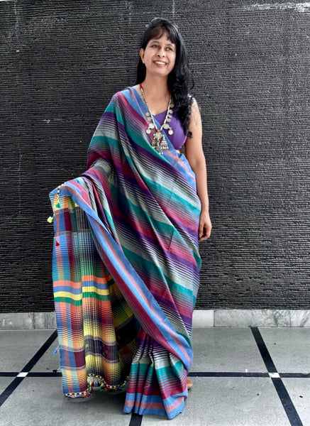 Bhujodi Cotton Saree - Neerja