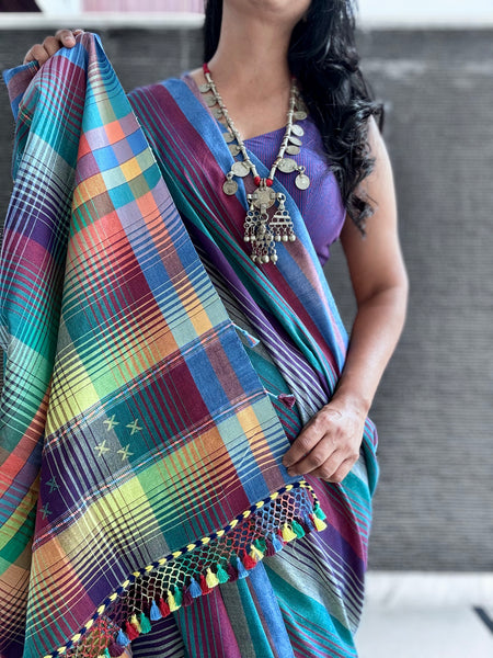 Bhujodi Cotton Saree - Neerja