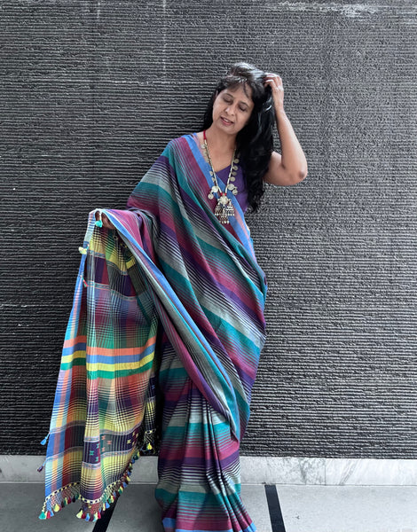 Bhujodi Cotton Saree - Neerja