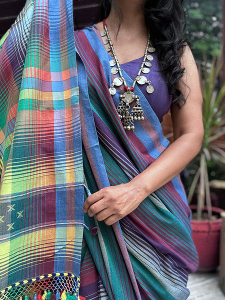 Bhujodi Cotton Saree - Neerja