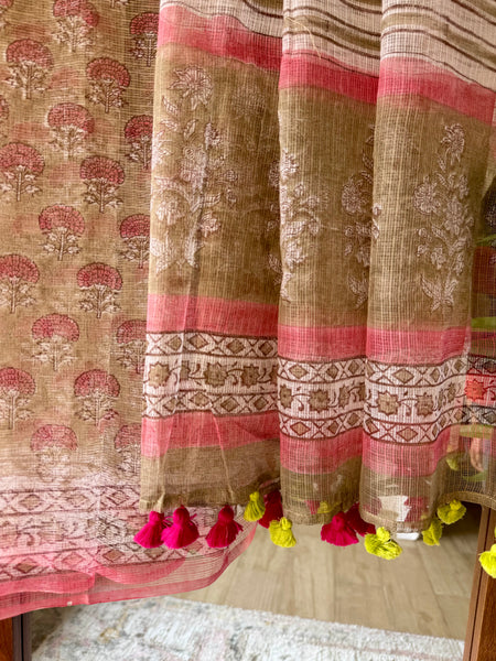 EarthLight- kota Doria Saree