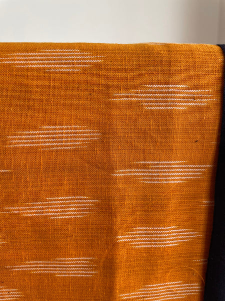 2pc Pochampally Ikat Cotton Suit Material with Double Ikat Dupatta