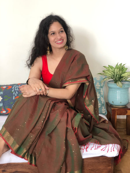 Kanika - Sitara Cotton saree