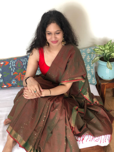 Kanika - Sitara Cotton saree