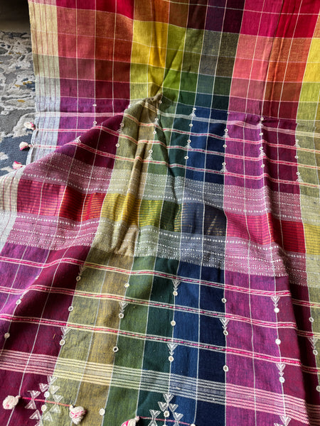 Bhujodi saree - Organic Kala Cotton - Rangdhara