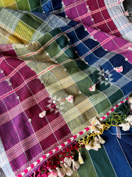 Bhujodi saree - Organic Kala Cotton - Rangdhara