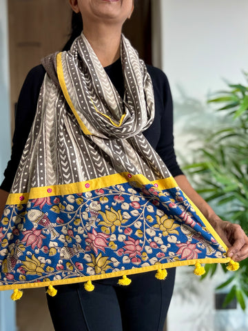 Neer Vaani - Patchwork Stole