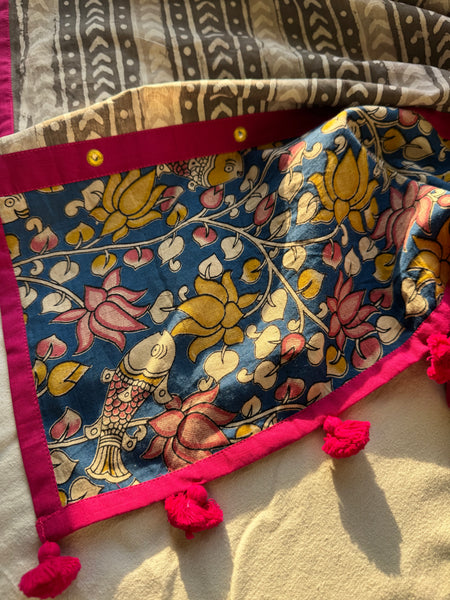 Jal Tarang - Patchwork Stole