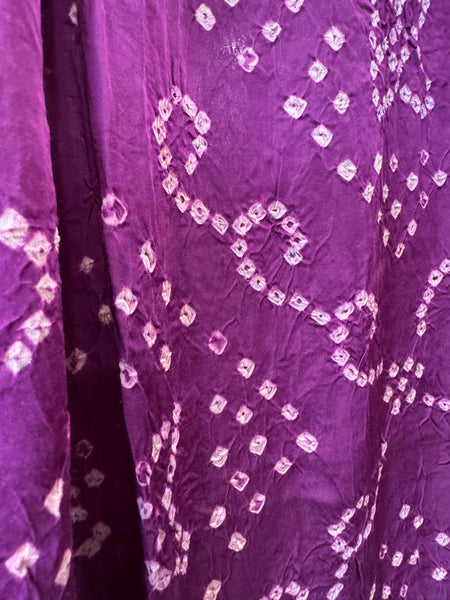Ajrakh & Bandhani Modal Silk Dupatta