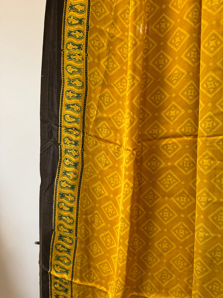 Ajrakh Modal Silk Dupatta
