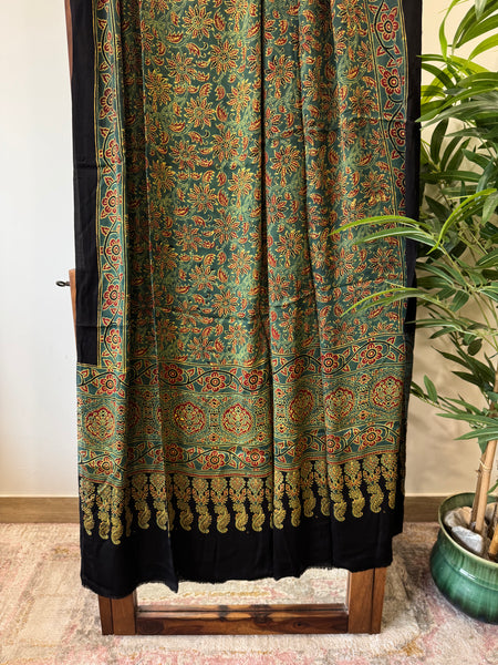 Ajrakh Modal Silk Dupatta