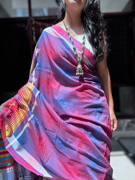 Bhujodi Cotton Saree - Rangriti