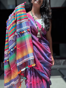 Bhujodi Cotton Saree - Rangriti
