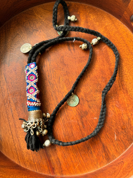 Afghani necklace with embroidery