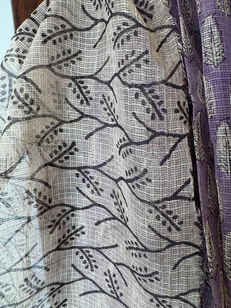 lavendar Mist - kota Doria Saree