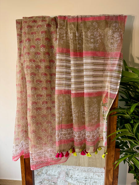 EarthLight- kota Doria Saree