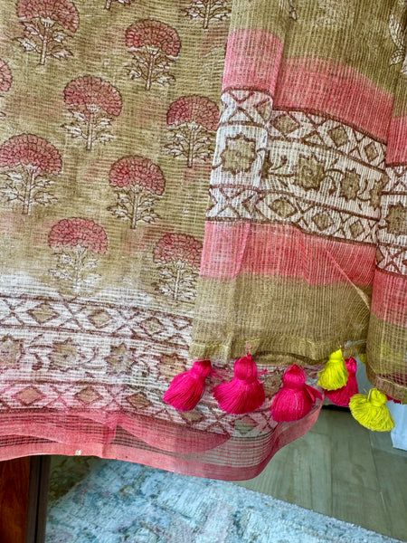 EarthLight- kota Doria Saree