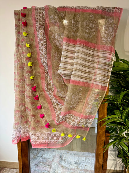 EarthLight- kota Doria Saree