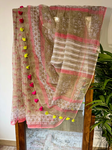 EarthLight- kota Doria Saree