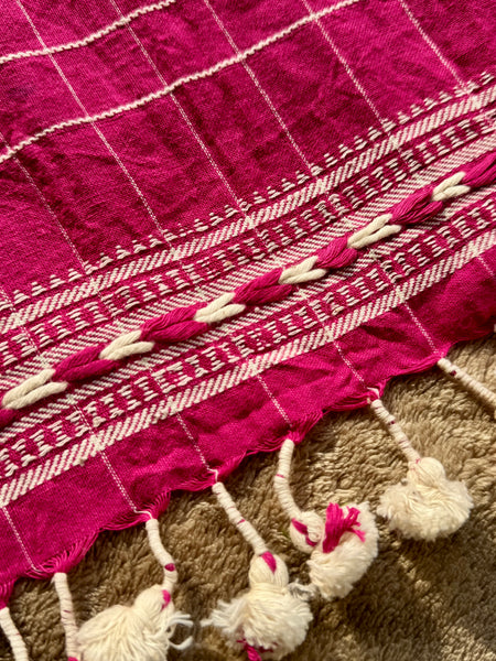 Viraasat - Bhujodi handwoven organic kala cotton stole