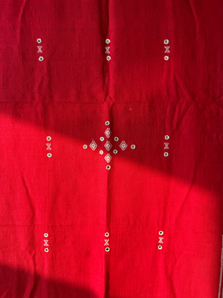 Viraasat - Bhujodi handwoven organic kala cotton stole