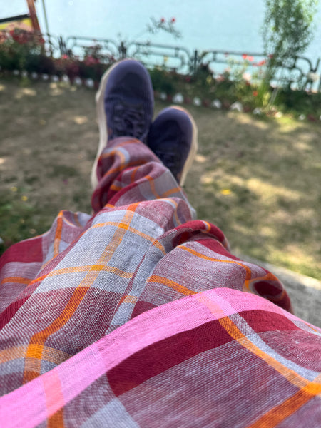 Urban Tana - Handwoven Linen Saree