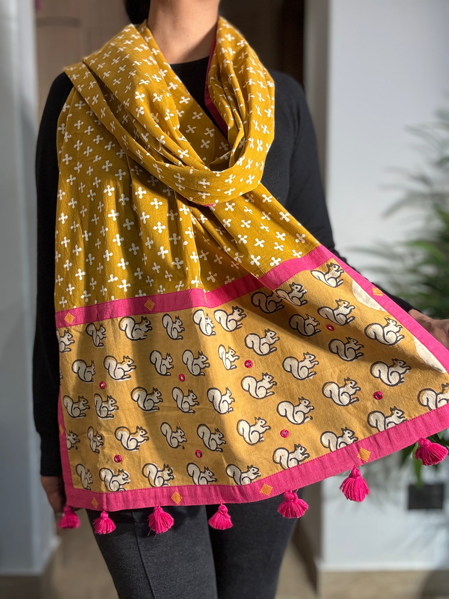 Chulbuli - Patchwork Stole