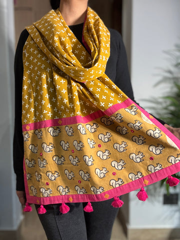 Chulbuli - Patchwork Stole