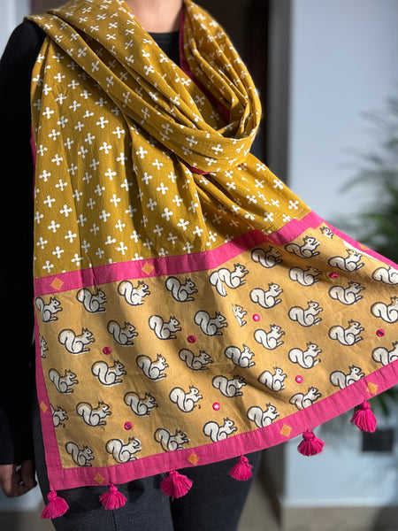 Chulbuli - Patchwork Stole
