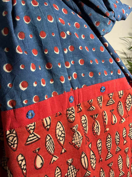 Matsya - Patchwork Stole