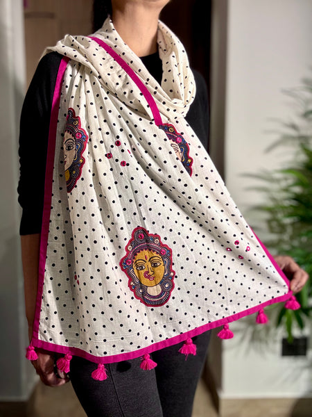 Divya Shvetra - Patchwork Stole