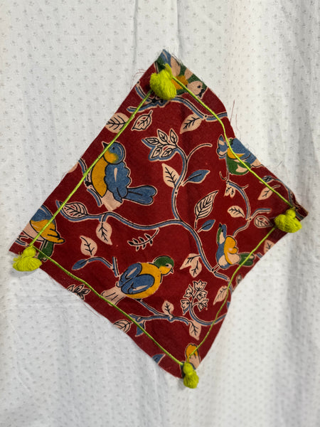 Bird Patchwork dupatta / stole
