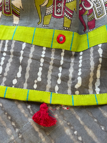 Gaj Gamini - Patchwork Stole