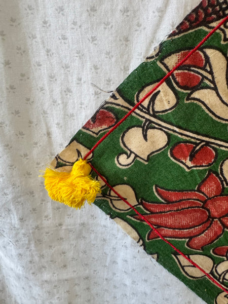Fish Patchwork dupatta / stole