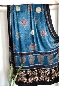 Ajrakh Modal Silk Dupatta - Anamika