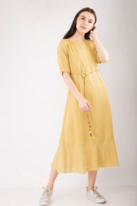 Fit and Flare Long Dress - LOW STOCK